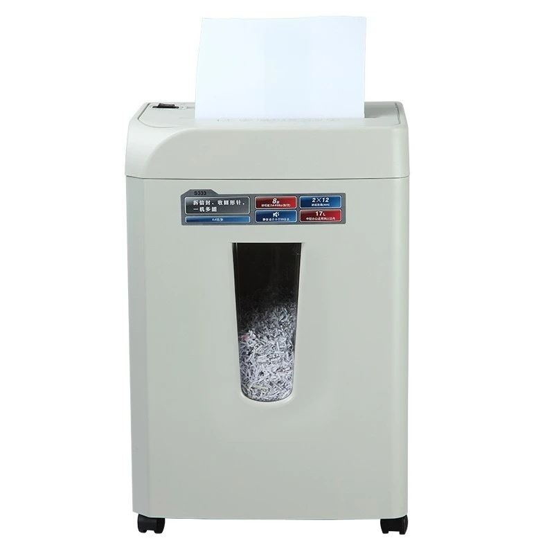 Confidential shredder 2 × 12mm/8 sheets of paper