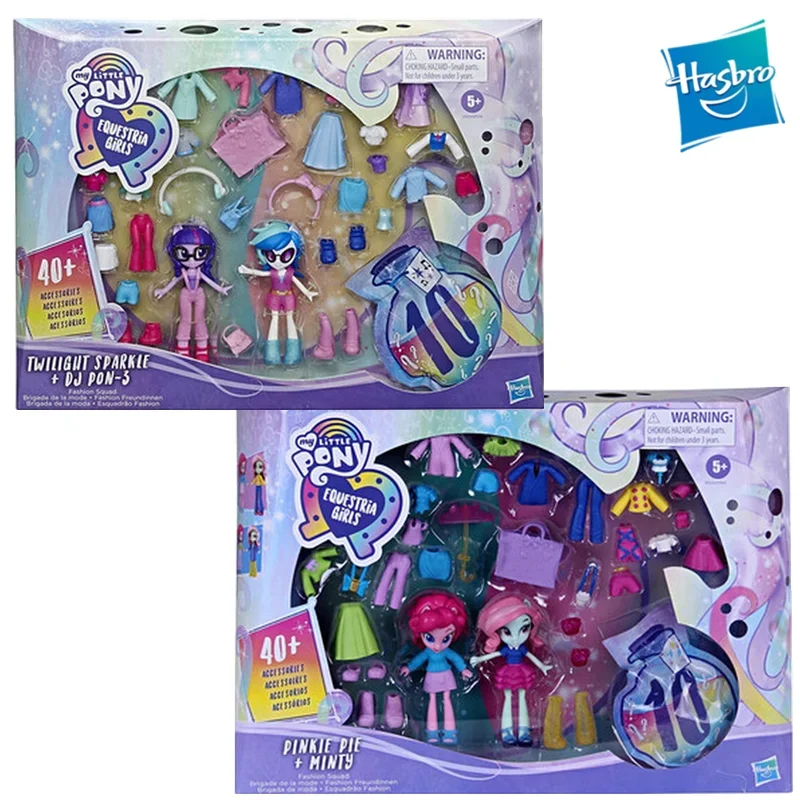 Hasbro Mijn Kleine Pony Minipop Modeset Actiefiguurmodel Meisje Speelgoed Kawaii Geanimeerde Kinderen Kerst Verjaardagscadeau