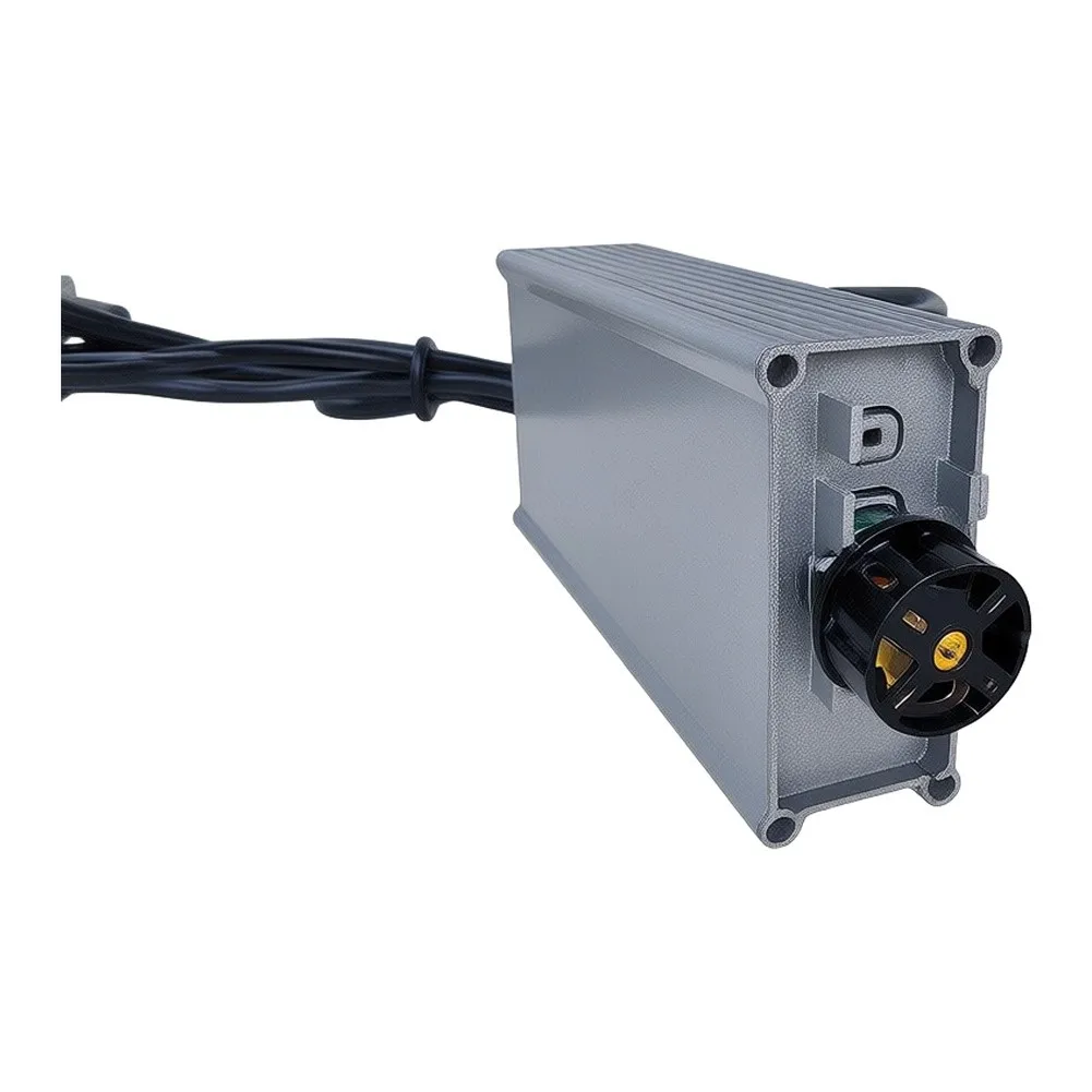 380V Three Phase Fan RPM Controller with Stepless Rotary Knob for Motor Regulation Aluminum Housing 150x45x75mm