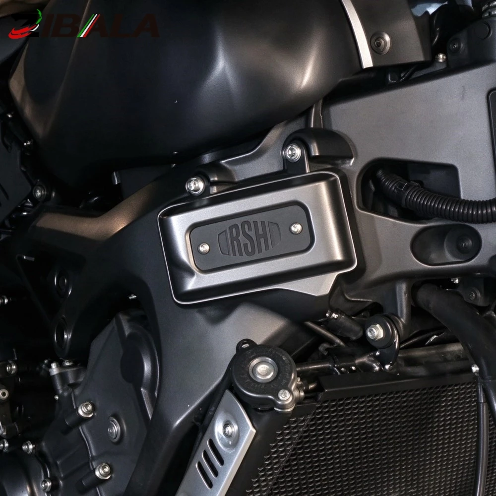 New Stainless Steel Motorcycle Fuse Box Top Plates Powder Coated Clutch Cover Top For Yamaha XSR XSR900 XSR 900 2016-2020 2021