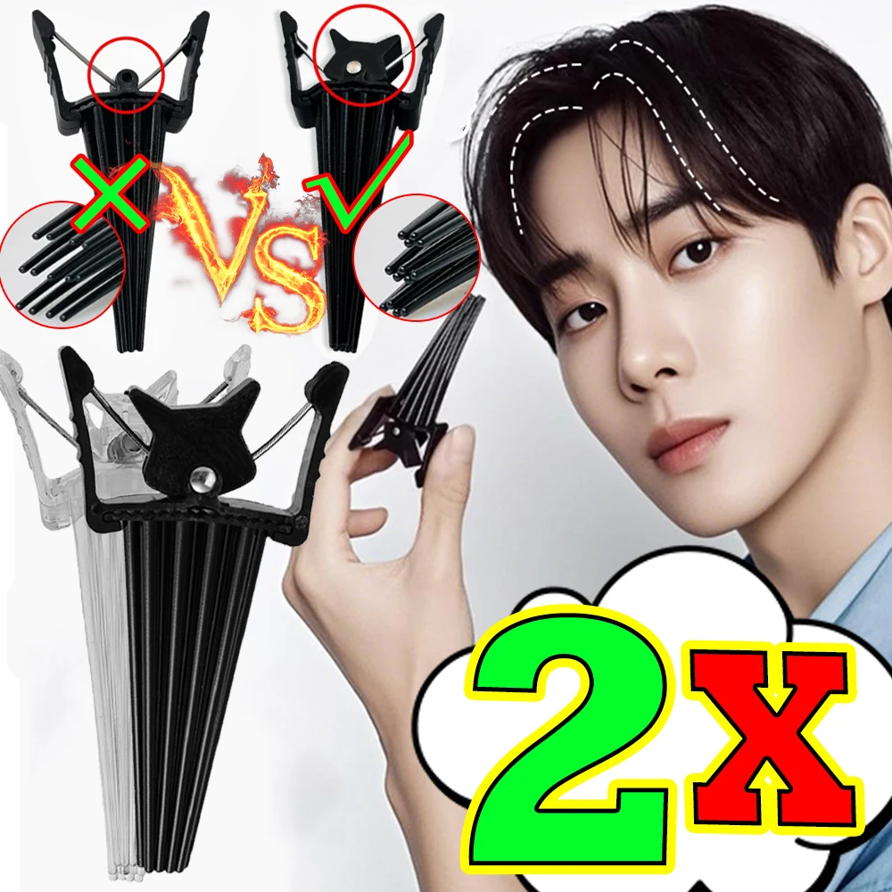 

New Korean Volumizing Hair Clip Unisex Instant Root Hairpins Black White High Skull Top Fluffy Styling Clip Hair Styling Tools