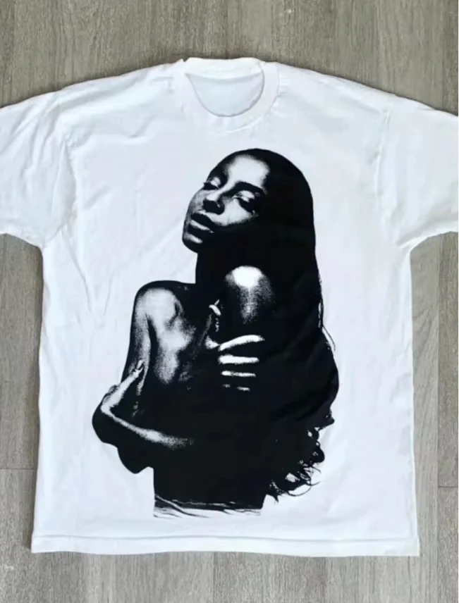 Mariah Music The Scientist T Shirt Men's Graphic Casual 2026 Summer Round Neck Short Sleeve Shirts Vintage Men's Hip Hop Stree