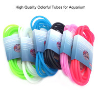 305cm High Quality Colorful 4mm Aquarium Oxygen Pump Water Pump Hose Air Bubble Stone Aquarium Fish Tank Pond Pump Tube