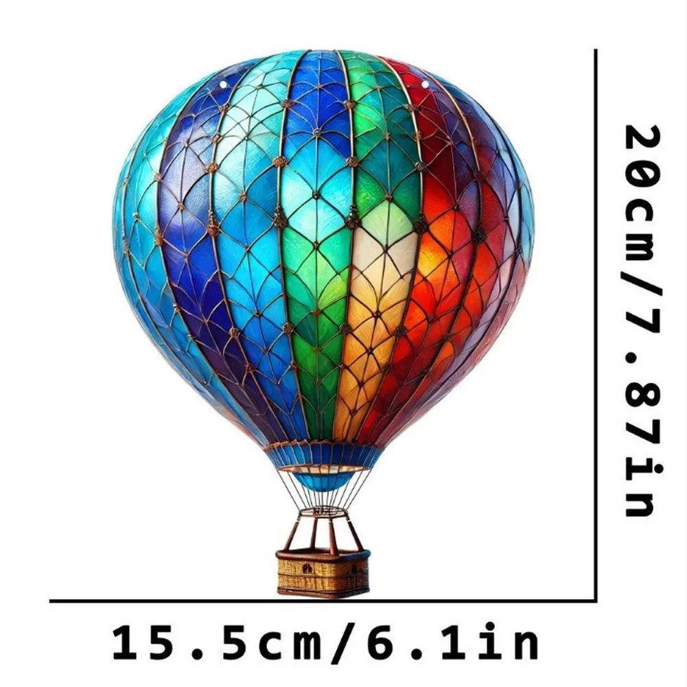 Flame Effect Wall Hanging Decoration for Balloon Decor with Flickering LED Light 20 x 15.5 cm Indoor Outdoor Use