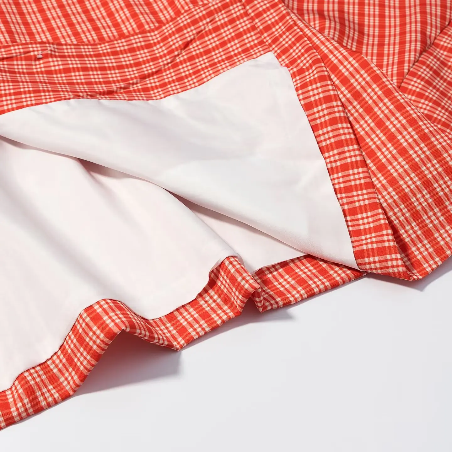TFAFXY 2026 Frühling Herbst Lässiger Damen Karierter Schal-Mantel Einreihiger Loser Langarm Streetwear-Mantel – Detail 9