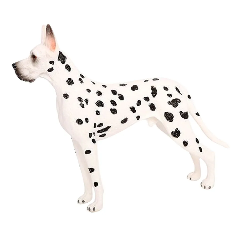 

Lifelike Simulation Dog Artificial Pet Decoration Realistic Plastic Puppy Ornament Educational Animal Figure Desktop Home Charm