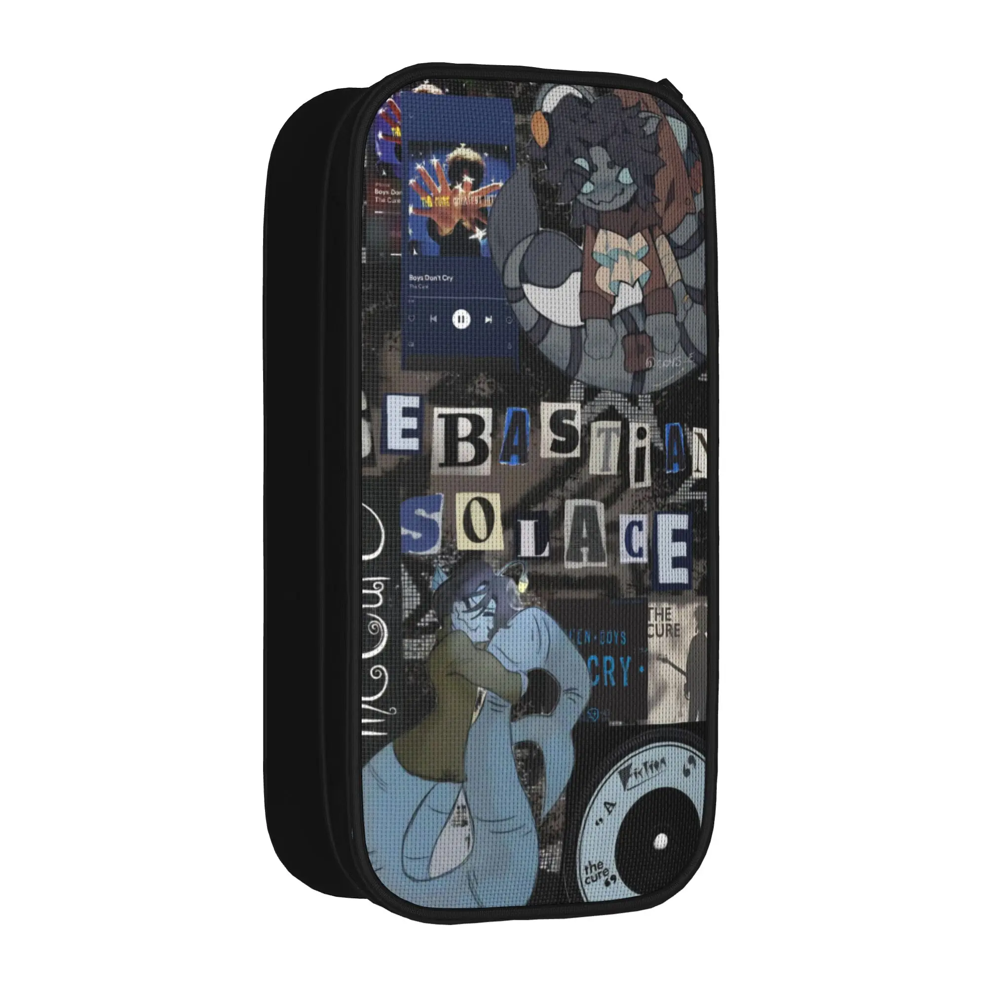 Sebastian Solace Pencil Case Double Layer Large Capacity Kids  Pencil Box Perfect Gifts