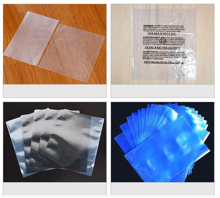 Small Manual Plastic Bag Making Machine Polypropylene Hdpe Roll to Sheet Cutter Cutting Plastic Bag Heat Sealing Machinery