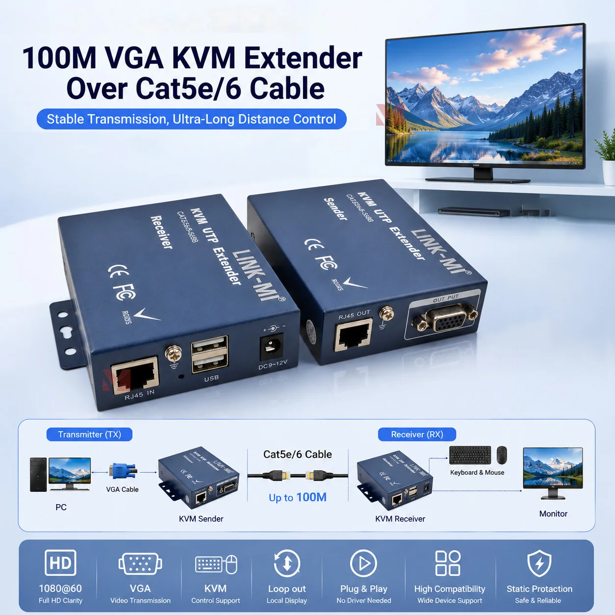 LINK-MI 300M Vga Kv…