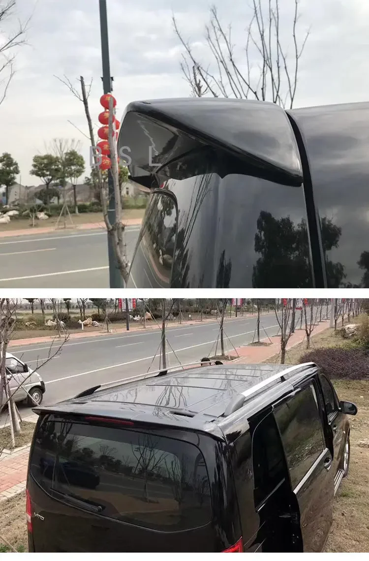 Applicable for Mercedes-Benz Vito W447 2016-2023 spoiler Mercedes-Benz spoiler modified tail top wing spoiler