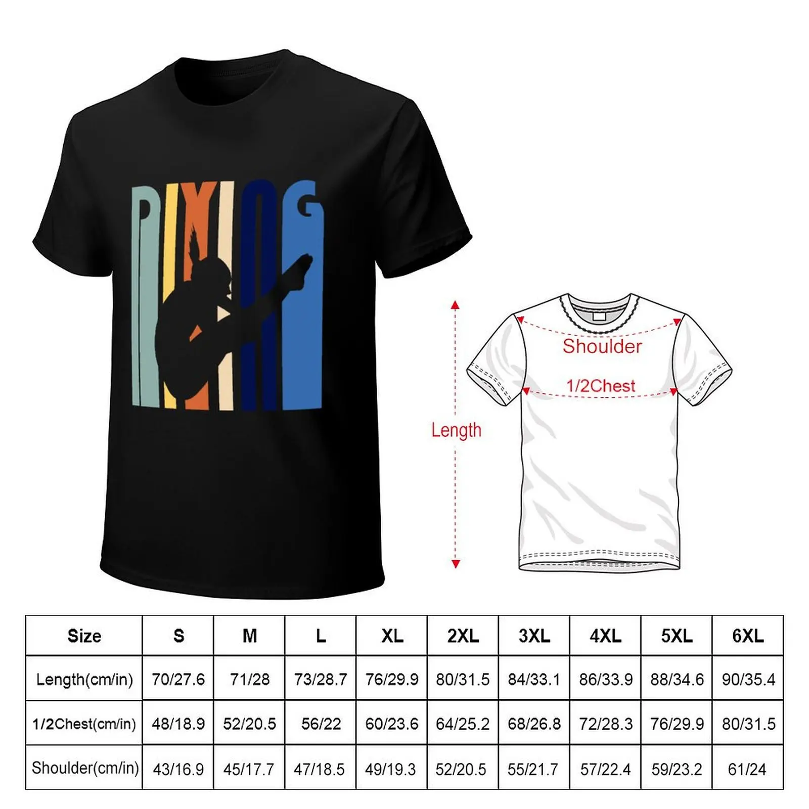 Retro Vintage Dive Springboard Diving Sport Diver Gift T-Shirt anime t shirts oversize T-Shirt