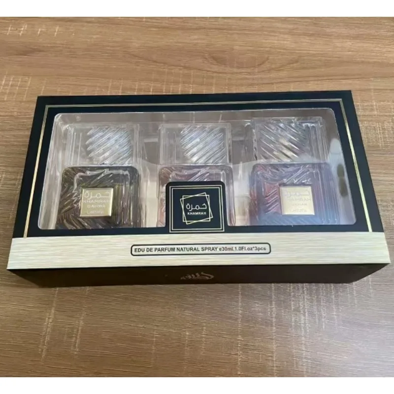 3 x 30ml Unisex Perfume Gift Set Long Lasting Spicy Oriental Gourmand Fragrances Fresh Soft Warm Sweet Neutral Scent Collection
