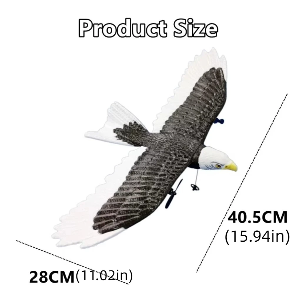 EPP Foam RC Eagle Aircraft Fighter Gravity Sensing Rechargeable Eagle RC Flying Toys Portable 2.4G Stunt