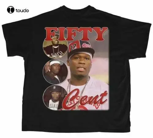 

50 Cent Shirt , Bootleg Rap Unisex Vintage Style T-Shirt, Rap Fan Gift C077 Tee Shirt