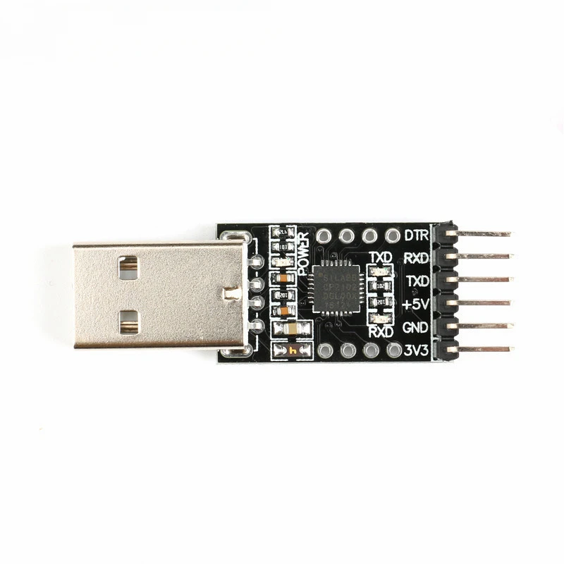 5pcs CP2102 USB 2.0 to TTL UART Module 6Pin Serial Converter STC Replace FT232 Adapter Module 3.3V/5V Power