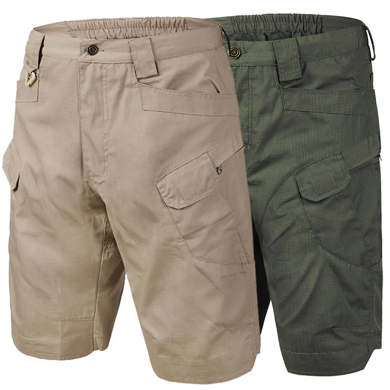 

Men's Tactical Shorts, Summer Outdoor Quick Drying Durable Workwear Shorts, Multi Pocket Design Hiking Camping Casual Pants