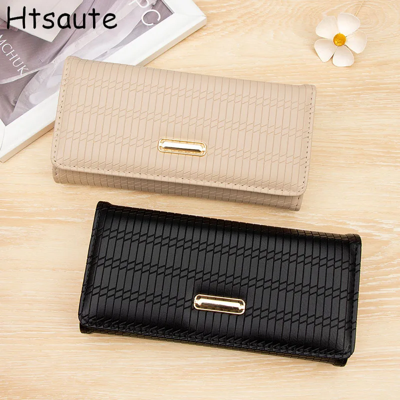 

Multi Function Women Wallets Card Holder Large Capacity Phone Holder Long Purse PU Leather Clutch Bag Green Color cartera Hasp