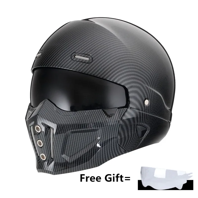 Full Face Half Off Road Motocross Protector Vintage Motorcycle Zombies Racing Scorpion Helmet DO Tapprova