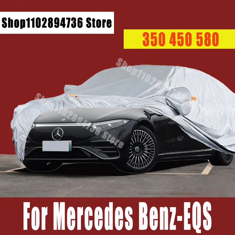 

For Mercedes Benz-EQS(350 450 580) Car Covers Dust Rain Snow Protective Auto Protective cover