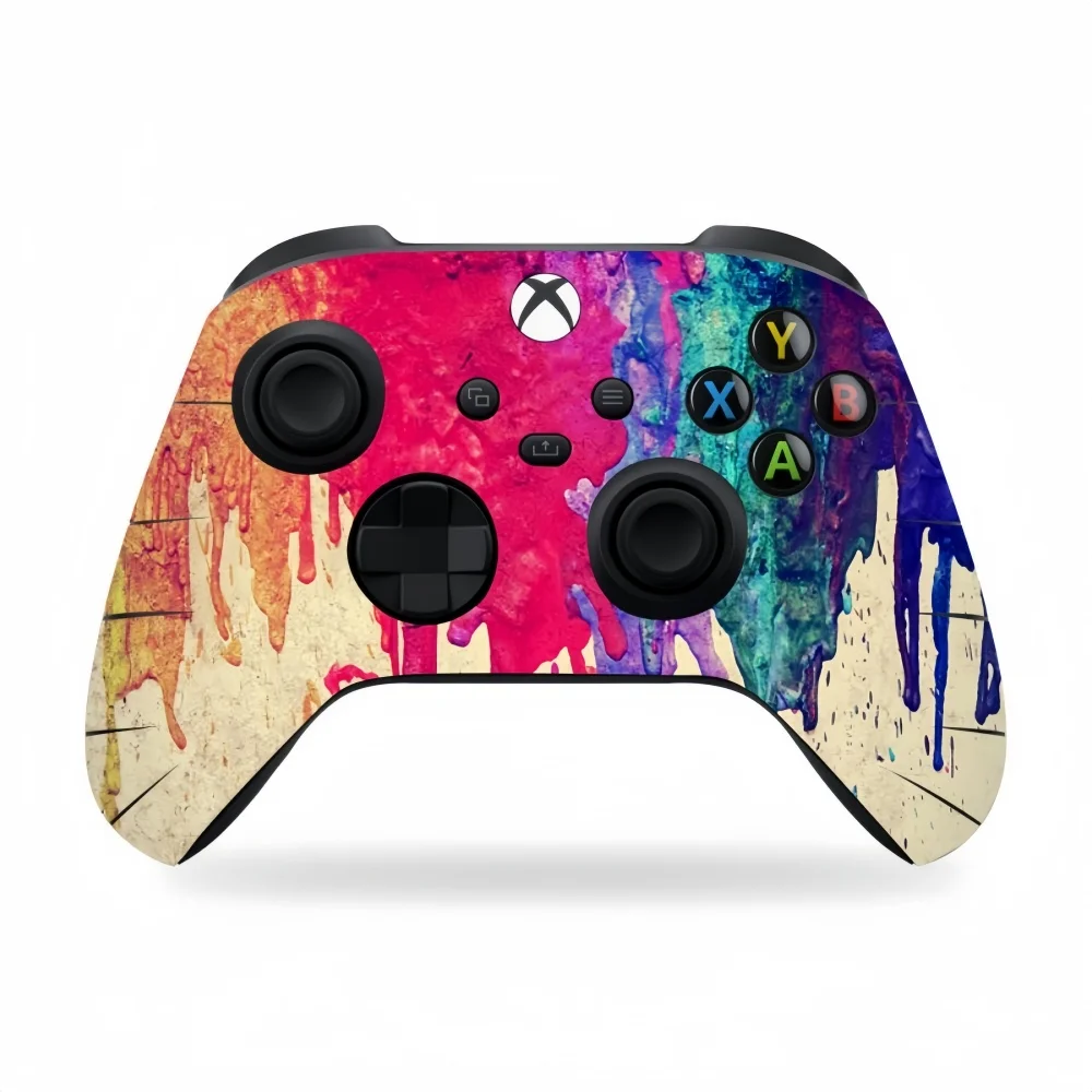 Dustproof Anti-slip Protective Skin Sticker For XBOX Series X/S Game Joystick Controller Accessories Decoration Decal Stickers