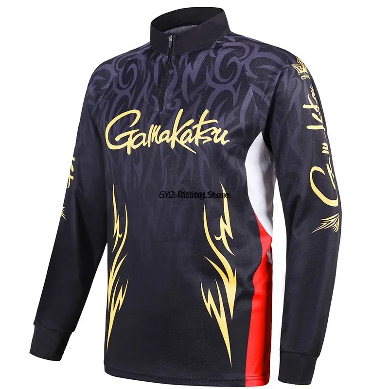 Sports Fishing Clothes Spring Summer Men Long Sleeve Outdoor Cycling Fishing Shirts Quick Dry Breathable Clothing - view 4