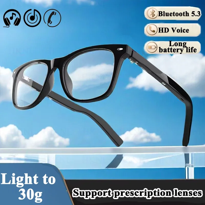 Smart Glasses Bluetooth Call Voice Assistant Listen Music Glasses Smart Sport Polarized Sunglasses Anti-Blue Eyeglasses calling