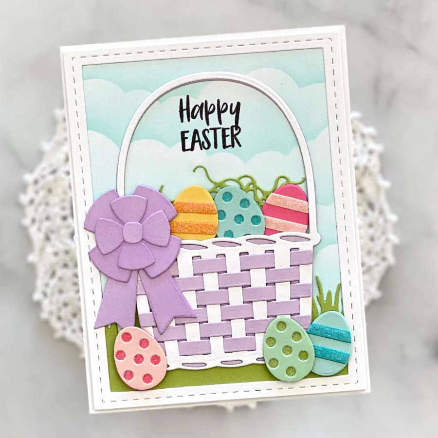 Paasmand Metalen Stansmessen voor DIY Scrapbook Album Papieren Kaart Decoratie Ambachten Embossing
