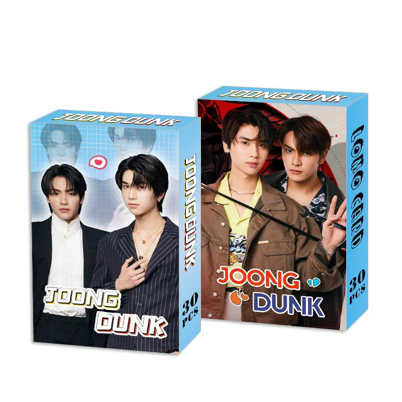 

30 Pcs JoongDunk Lomo Cards Set - Thailand Stars Drama CP Joong & Dunk HD Photocards Fans Gift
