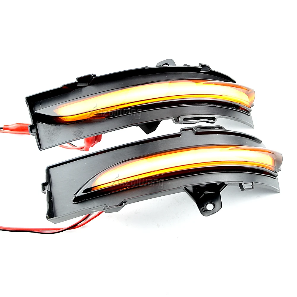 Fit For Ford EDGE 2015-2019 Car Flashing LED Dynamic Turn Signal Light Side Mirror Sequential Indicator Blinker Lamp - view 6