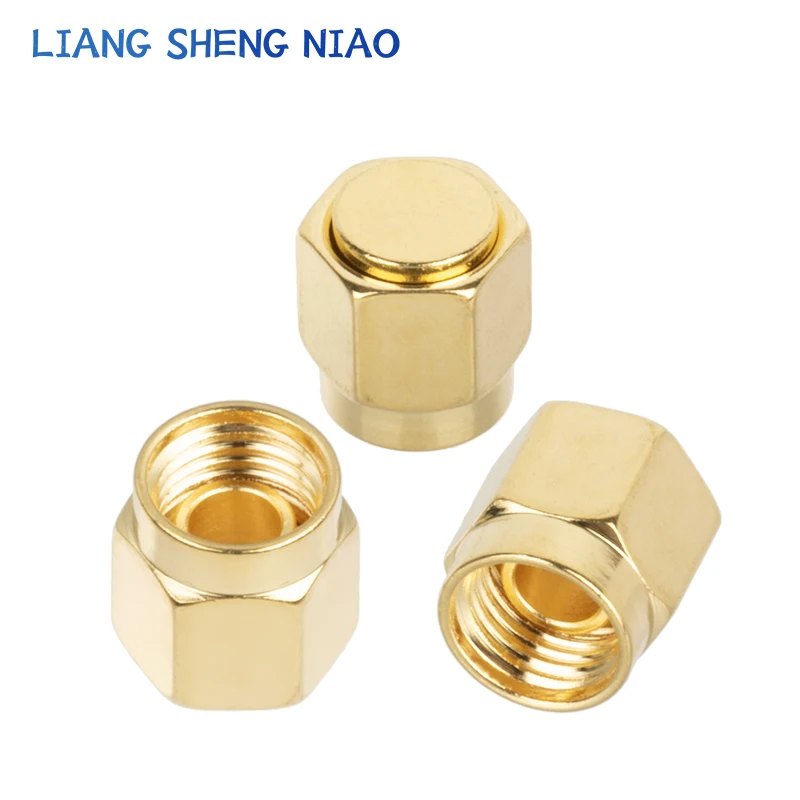 2pcs SMA open / Short circuiter Gold Plated SMA Load 6GHZ 50 Ohm sma Shorter sma Opener SMA Calibration Device SMA Connector