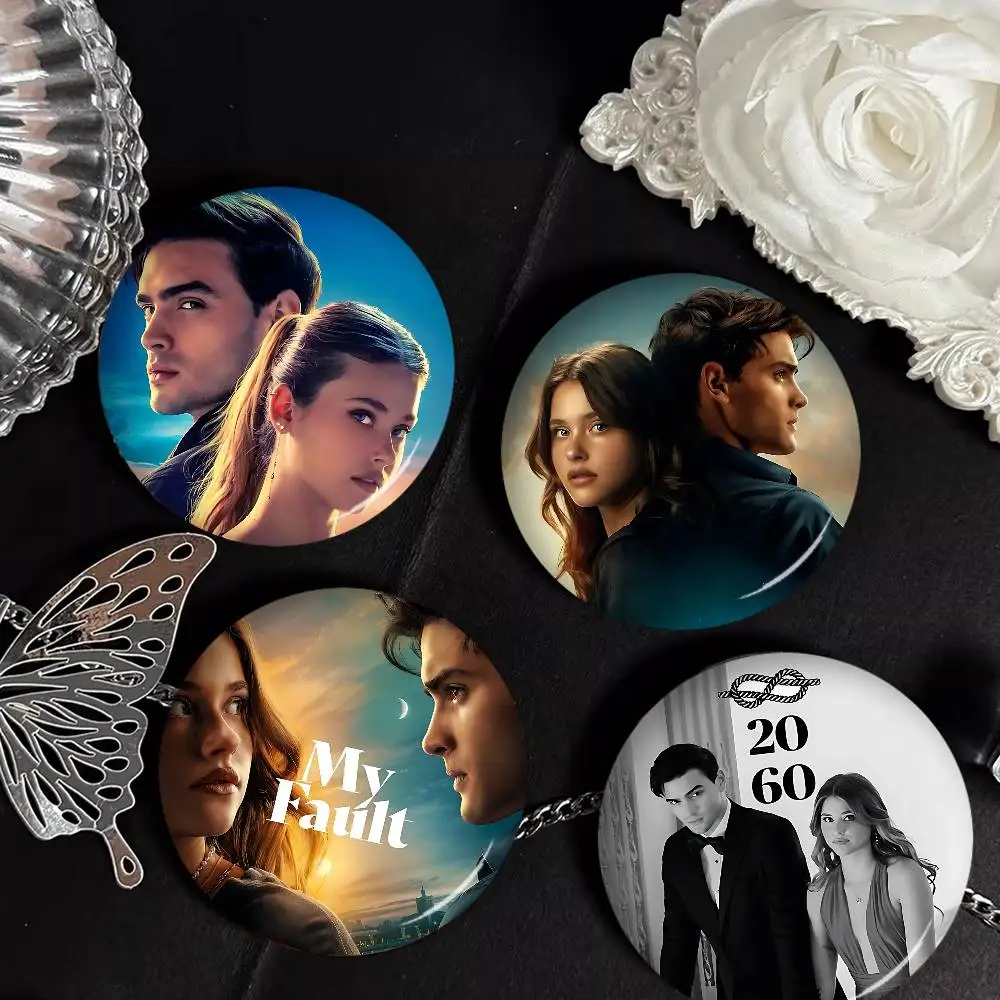 My Fault Culpa Mia película 58mm animales broches divertidos insignia mochila ropa accesorio de regalo