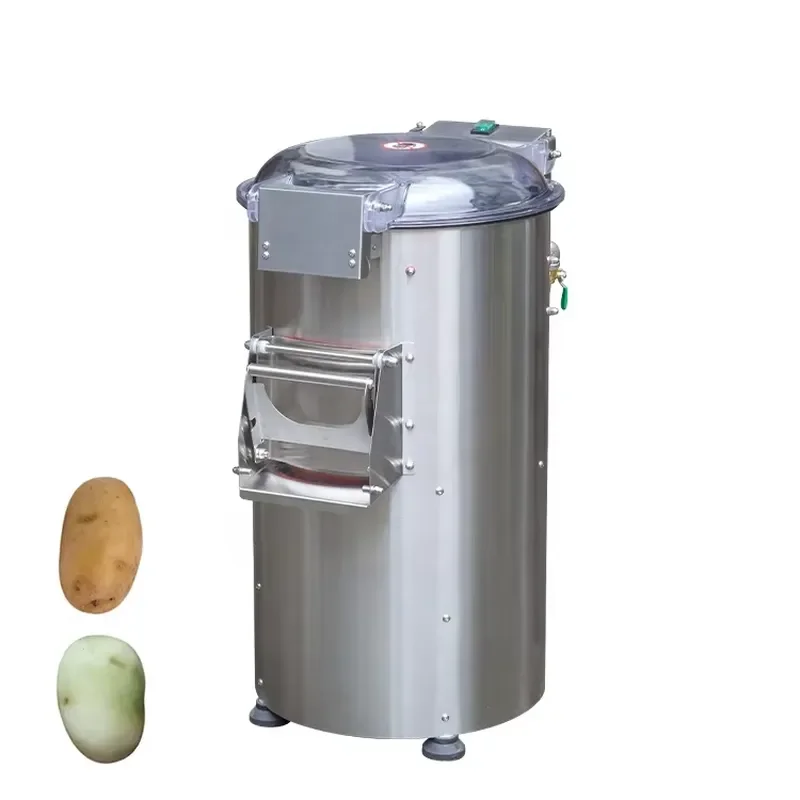 Automatic Electric Sweet Potato Peeling Machine Commercial Grade High Efficiency Vegetable Cleaner Washer for Business Use