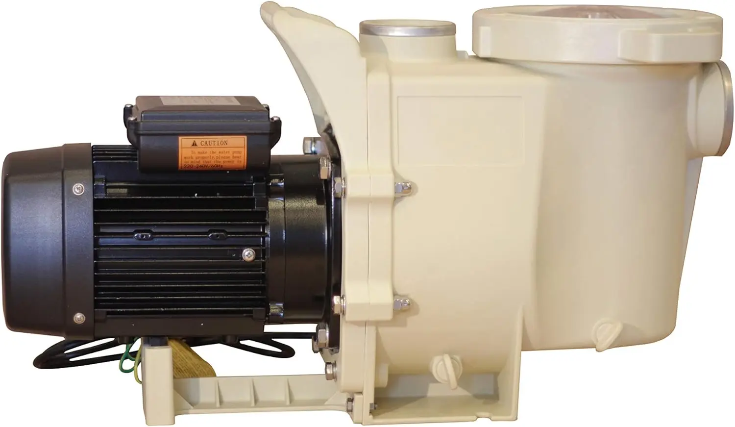 FibroPool 1.5 HP Swimming Pool Pump for In Ground Pools and Spas - 1.5 Horsepower - Designed in the USA - High Efficiency Single