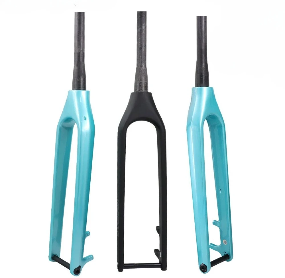 Carbon fiber mountain bike front fork boost barrel shaft