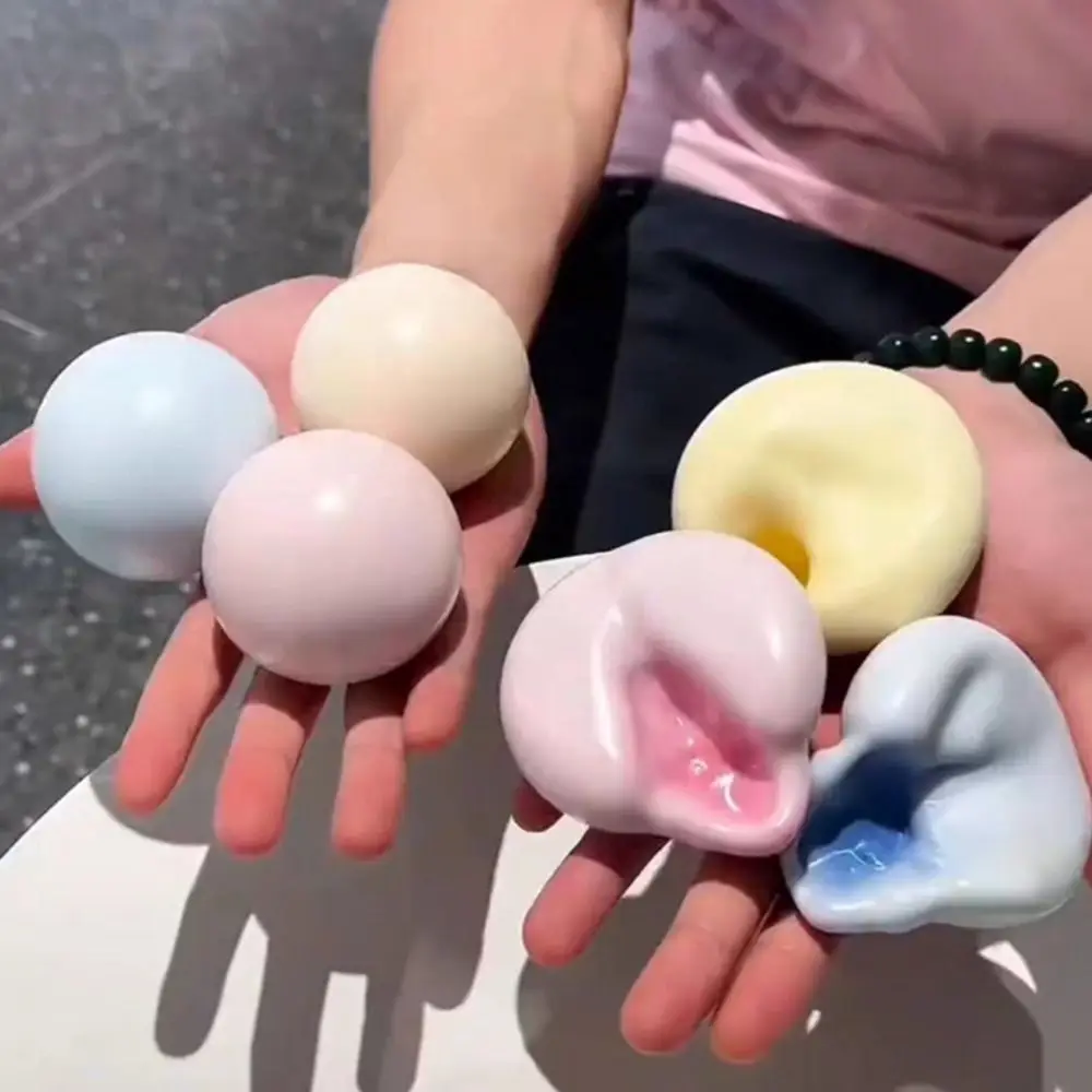 เคล็ดลับของขวัญ Shapeable Squeeze ของเล่น Hand Made Ball Fidget Pinch ของเล่นสร้างสรรค์ของเล่นเด็กสมจริง