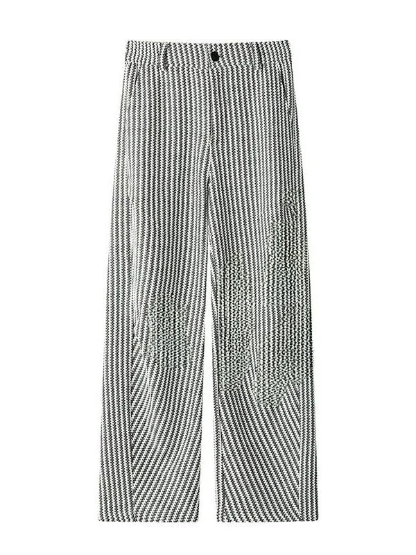 

Heavyweight Loose Men's Casual Pants Autumn Sli Lazy Sle Men's Clothing Drapey Men's Pants Long Sve Polyester Fiber