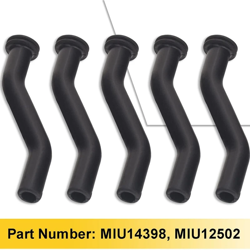 5Pack MIU14398 MIU12502 Vacuum Hose/Equipment Hose For John D-Eere Lawn Tractors,L118 LA140 Z445 X146R Lawn Tractors