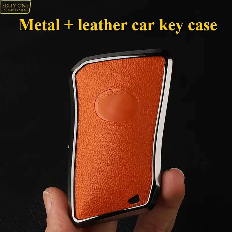 

For 2019-2025 lexus rx 300 330 350 400h is 250 200 lx 470 570 gx 460 470 ct 200h IS ES GS RX LX GS GX Alloy Leather Car key case