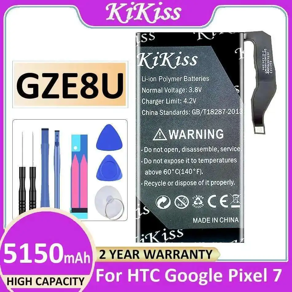 

5150Mah GZE8U Mobile Phone Battery High Compatibility For Htc Google Pixel 7