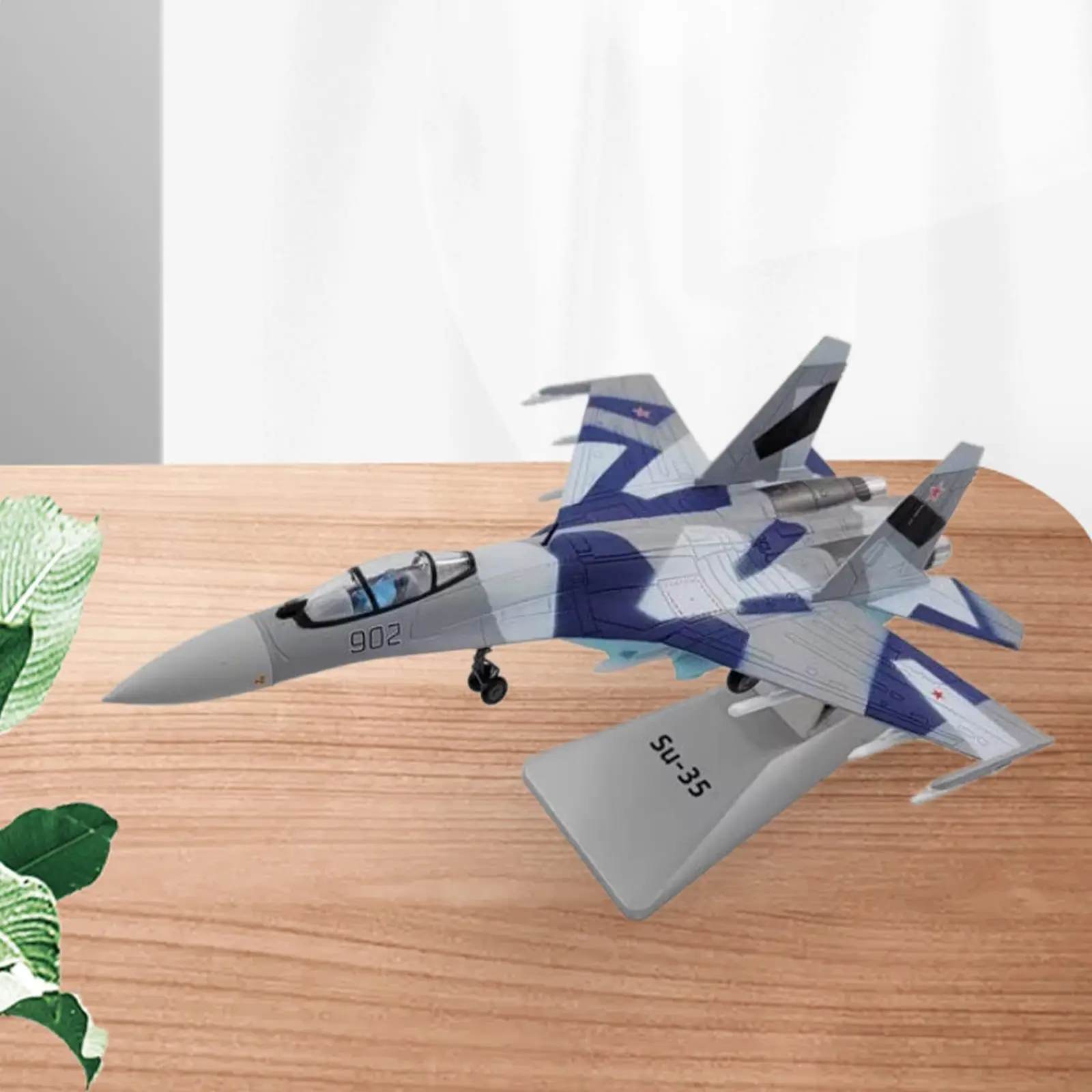 1:100 Scale Attack Plane Model Gift Tabletop Decor Airplane Model Alloy Aircraft Model for Shelf Living Room Bar Office Displays