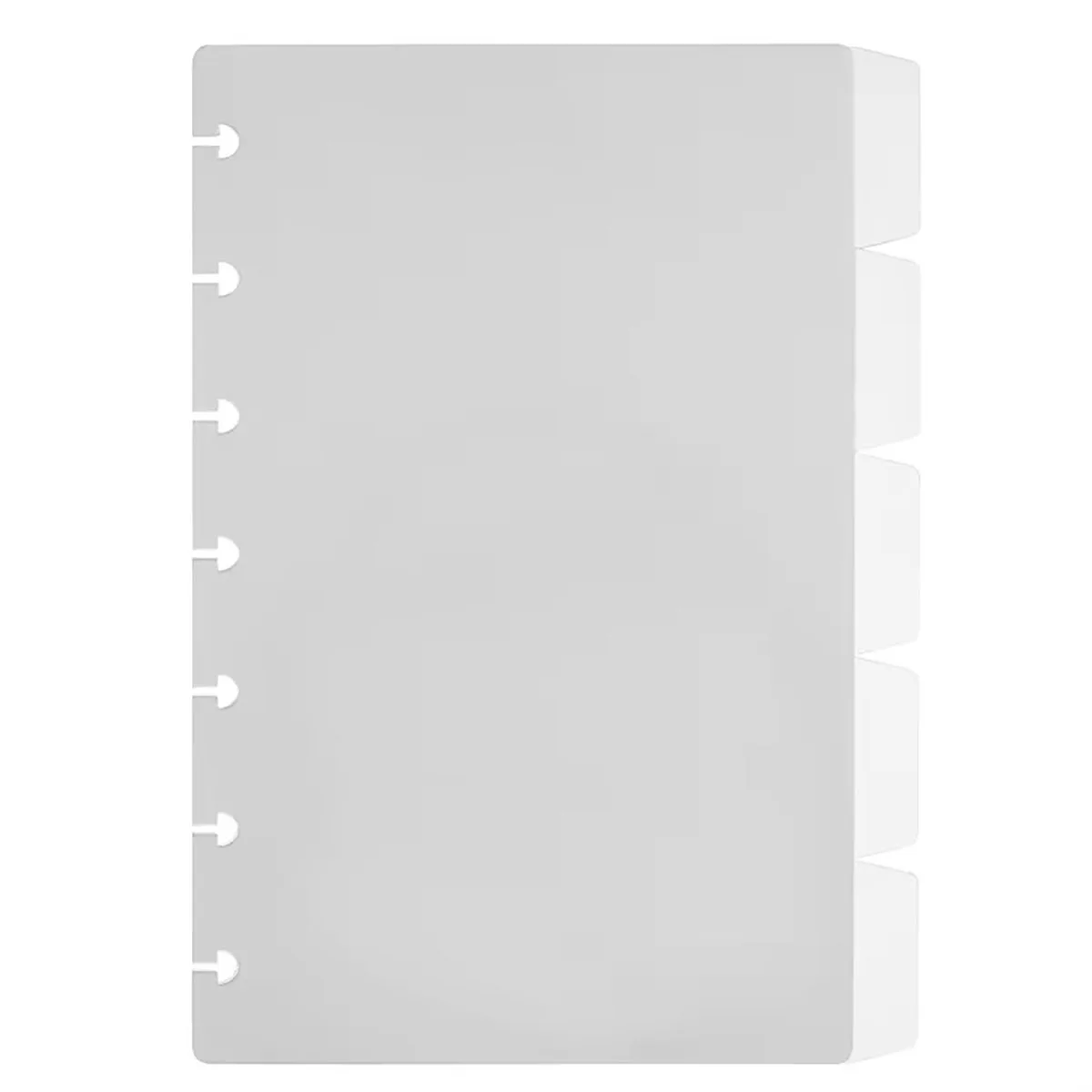 Mushroom Hole Loose-leaf Separator Page Parts Index Inner Page Paper Folder Paper Sheet Loose-leaf Notebook Accessories