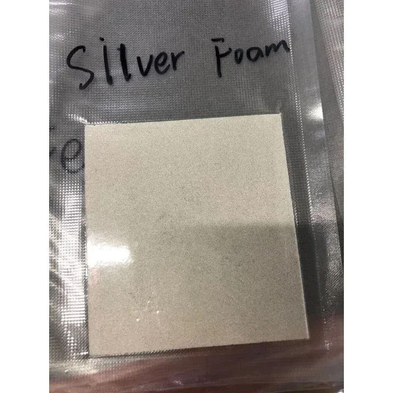 แผ่นโฟมโลหะแบบกำหนดเอง - โฟมแบบมีรูพรุน Ni/Cu/Al/Ag สำหรับงานวิจัยและอุตสาหกรรม