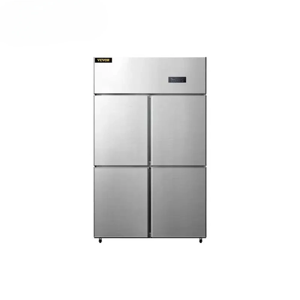 VEVOR 4 Door Commercial Refrigerator, 27.5 Cu.Ft Upright Refrigerator, 48