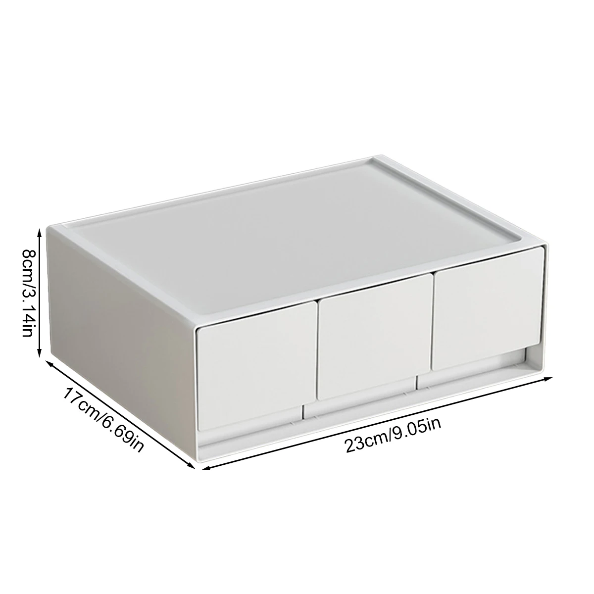 Wielowarstwowa sztaplowana mała szuflada na biurko Home Beauty Student Stationery Office Storage Cabinet Jewellery Jewellery Box