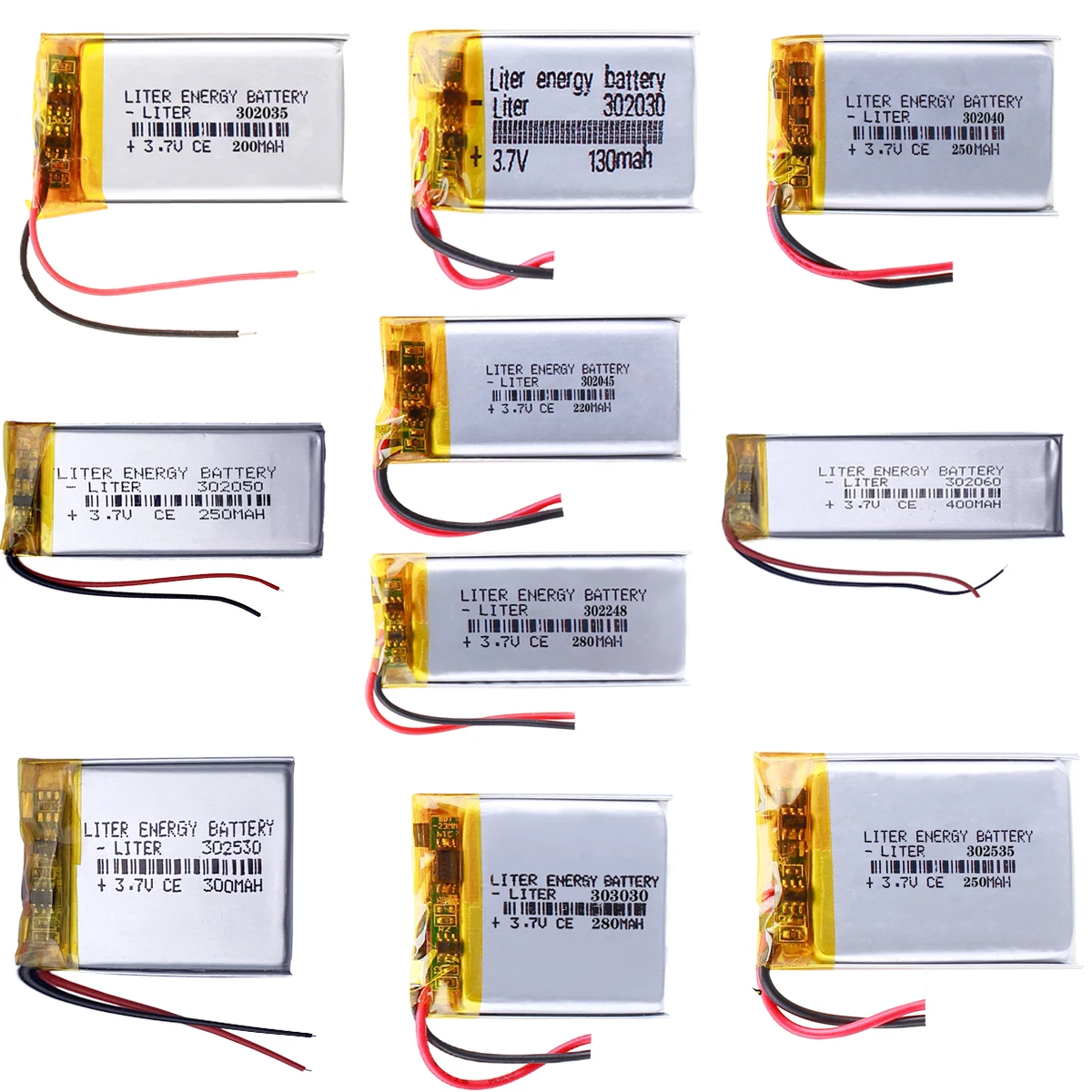 High-Capacity 3.7V Lipo Battery for PS4 Controllers, Humidifiers, GPS Devices, Wearable Tech, and Bluetooth Speakers