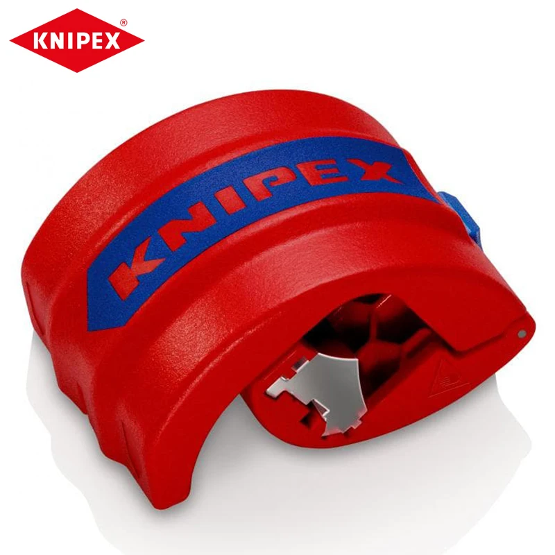 KNIPEX 90 22 10 BK BiX Cutter for Plastic Pipes and Sealing Sleeves