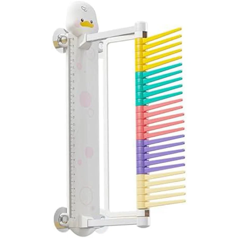 AEE8-Vertical Jump Tester For Kids Cartoon Duck Wall Mounted Vertical Jump Trainer Resettable Vertical Jump Measurement Tool