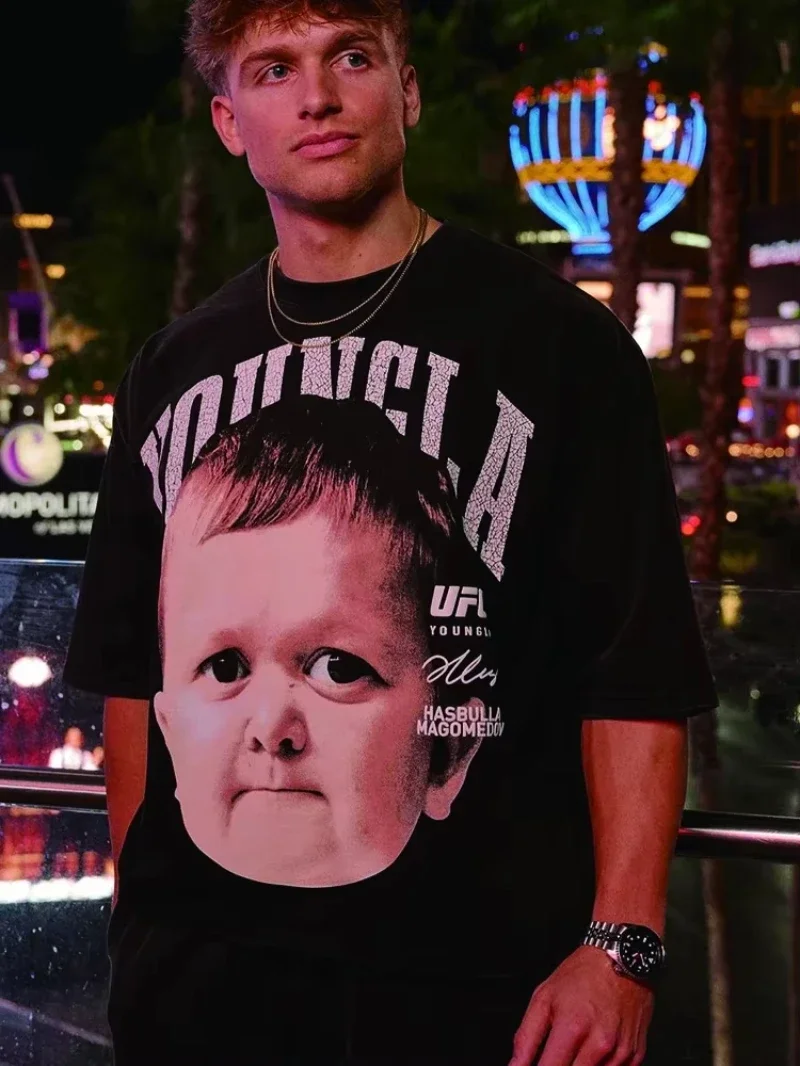 

Summer 2025 Oversized Y2K Graphic T-Shirt Breathable Washed Material Fitness Unisex Couples Wear Trendy and Comfortable Design