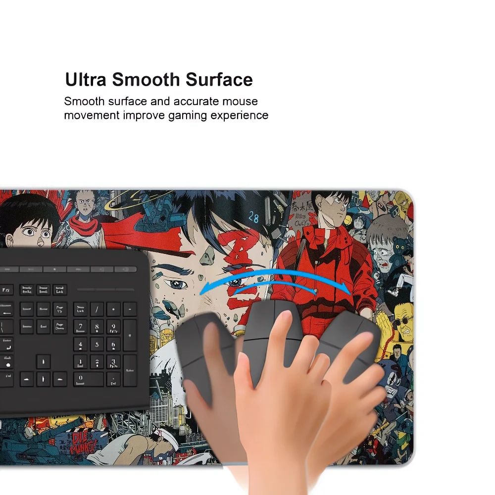 لوحة ماوس كاواي للكمبيوتر والكمبيوتر المحمول ، حصيرة مانعة للإنزلاق ، أنيمي كاواي ، ملحقات الألعاب ، لوحة مفاتيح ، حصيرة مكتب ناعمة ، هدية