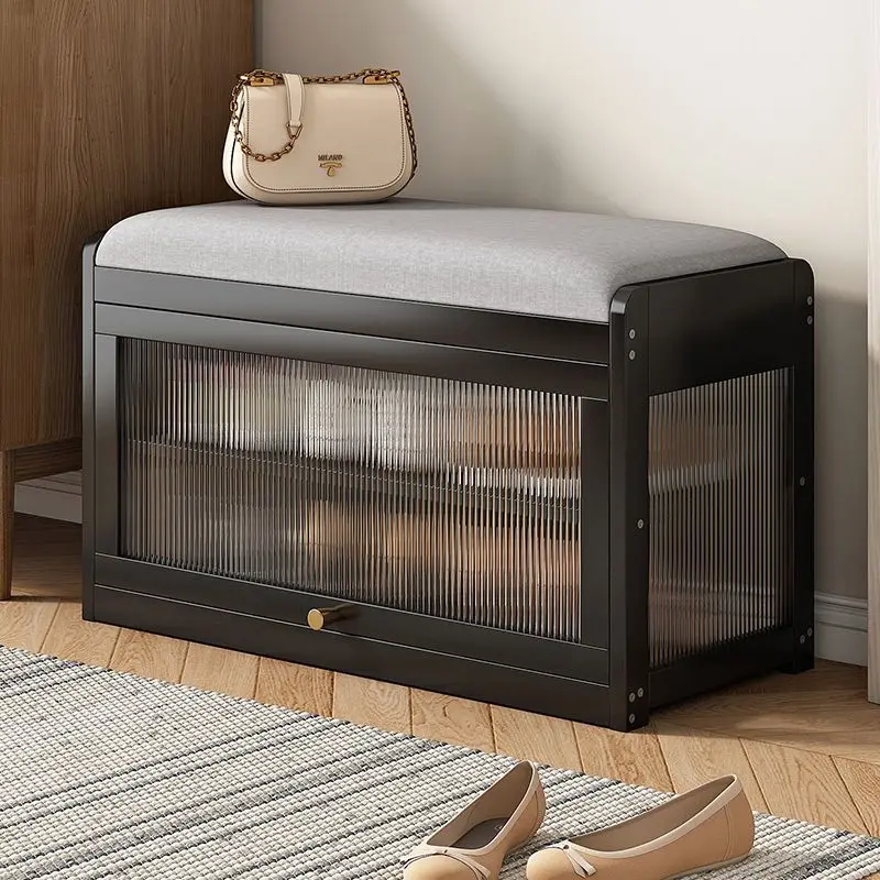 

Shoe changing stool entrance household stool integrated shoe rack small apartment can be seated shoe stool modern simple new